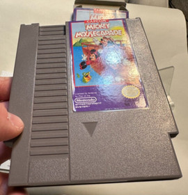 Mickey Mousecapade 🐭 Complete Nintendo Nes CIB Rare Misprint variant w/inserts