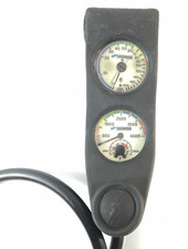Sherwood Scuba Tauch 2 Druckanzeige Konsole Genesis 4500 SPG 220Ft Tiefe #1727