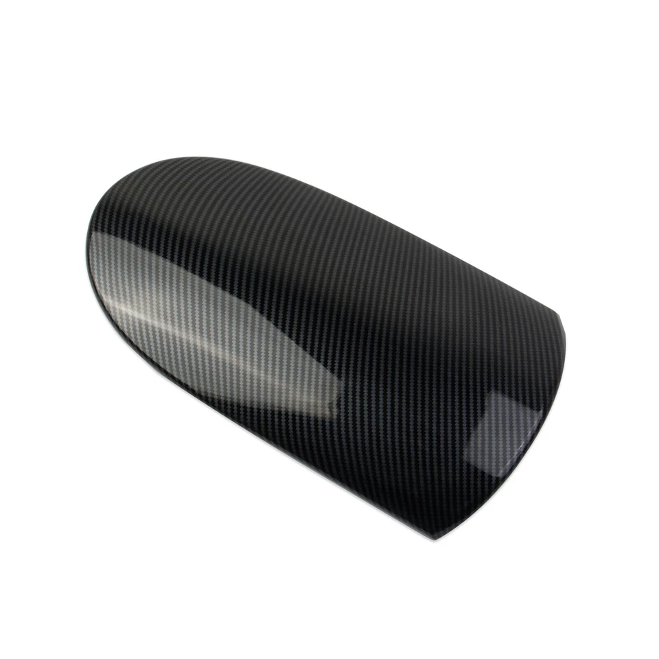 Cubierta de reposabrazos de consola central interior estilo fibra de carbono para Nissan 370Z Foto 4 de 4