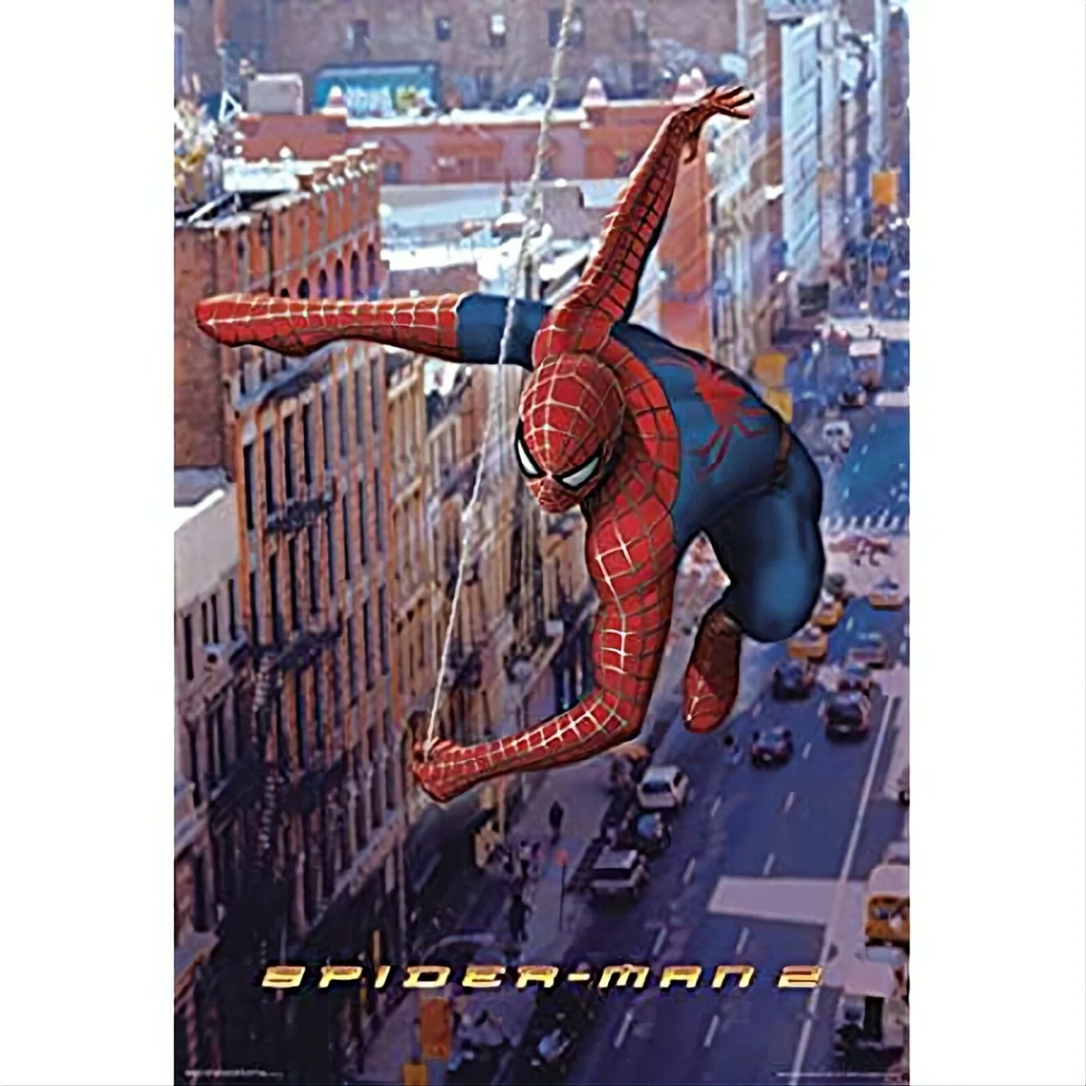  Movie Poster SPIDER-MAN 2 1 Sided ORIGINAL FINAL 27x40