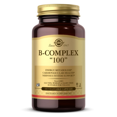 SOLGAR B-COMPLEX  100  100 CAPSULES