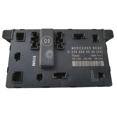 6398200026 Door Control Unit / Module Mercedes-Benz Vito Viano W639 2009