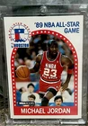 Michael Jordan Card 1980'S FIRST ALL STAR AUTHENTIC ORIGINAL BULLS JERSEY #23