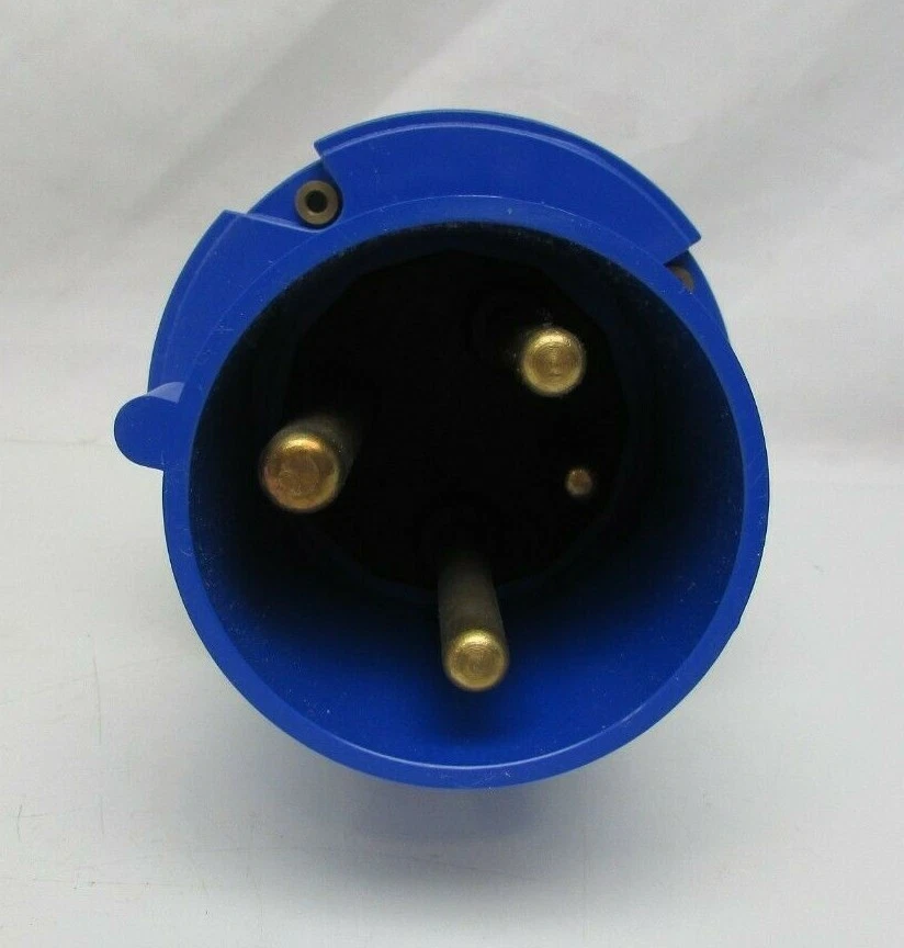 Leviton International брызгозащищенный штифт и рукав штепсельная вилка SP363P6 63A 250VAC новый - Изображение 3 из 4