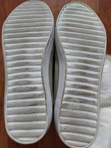 Esprit leichter Sneaker Damen Schuhe 38 taupe beige braun Freizeitschuh flach - Bild 3 von 4