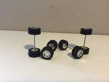 4 DCP 1/64 KENWORTH PETERBILT 10 HOLE BUD WHEELS & AXLES
