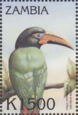 Zambia #Mi1183 MNH 2000 Birds Green Aracari 886a