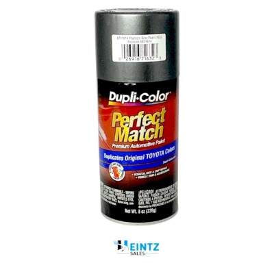 Duplicolor BTY1614 Perfect Match Toyota Phantom Grey Pearl 1E3 8oz Aerosol Spray