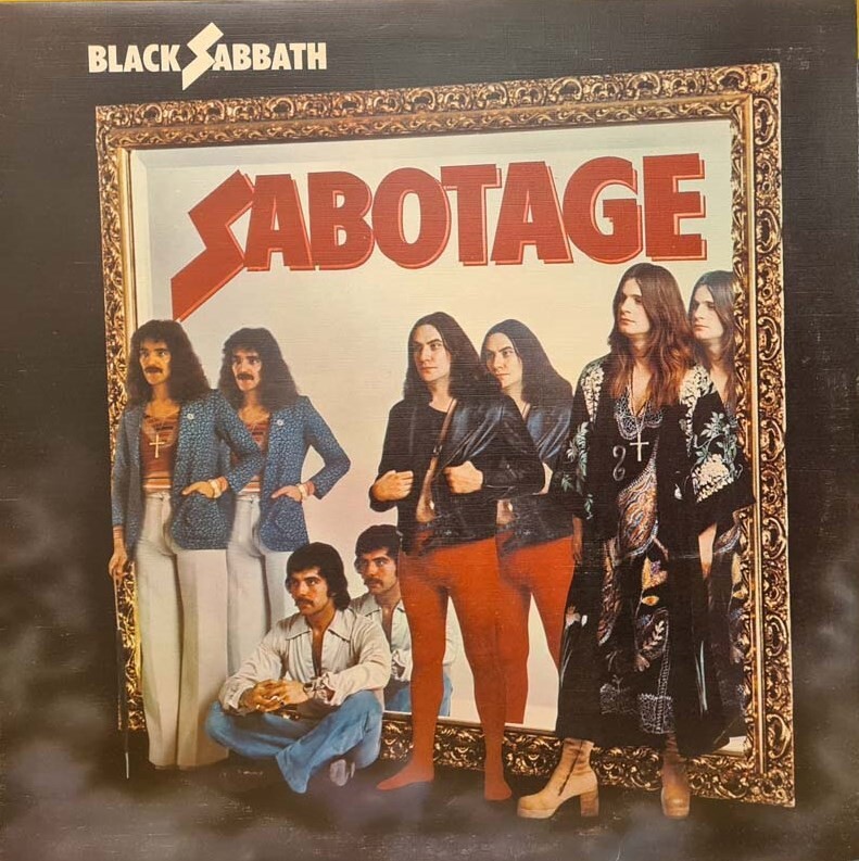 英LP Black Sabbath Sabotage 9119001 NEMS /00260 Black Sabbath Sabotage LP UK 1st Press Textured Sleeve No B5