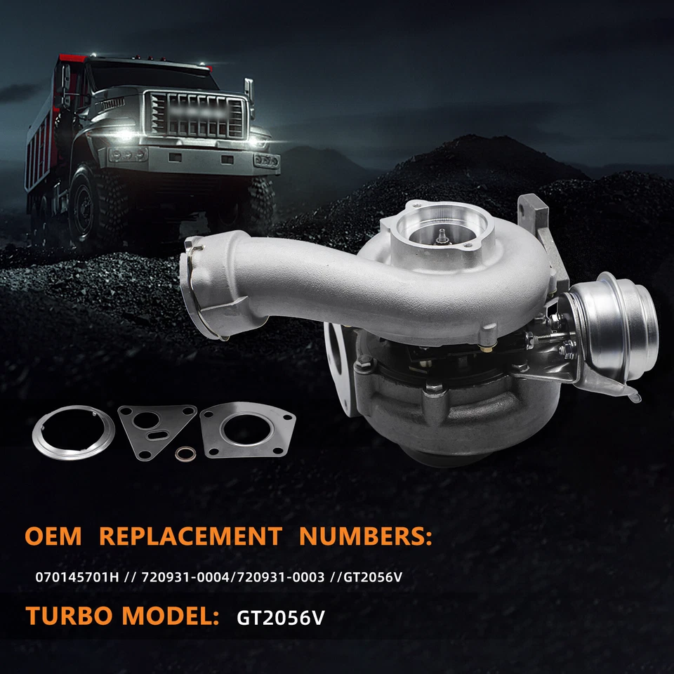 Turbolader für VW T5 2.5 TDI Multivan V Transporter V 128 KW 174 PS 070145701H - Bild 4 von 4