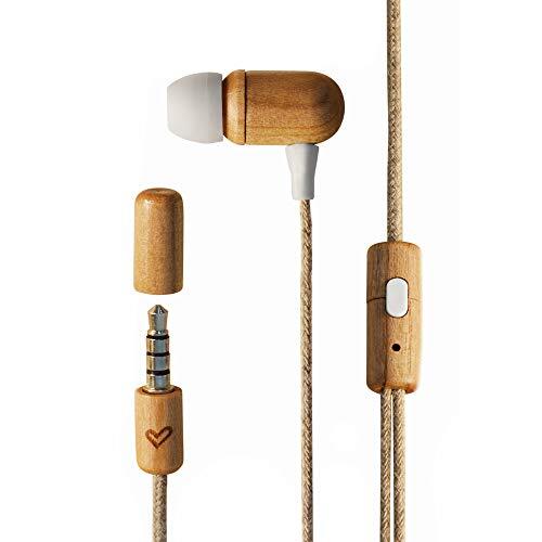 Energy Sistem Earphones Eco (Mini jack, In-ear, Sustainable wood, Hemp (y7p)