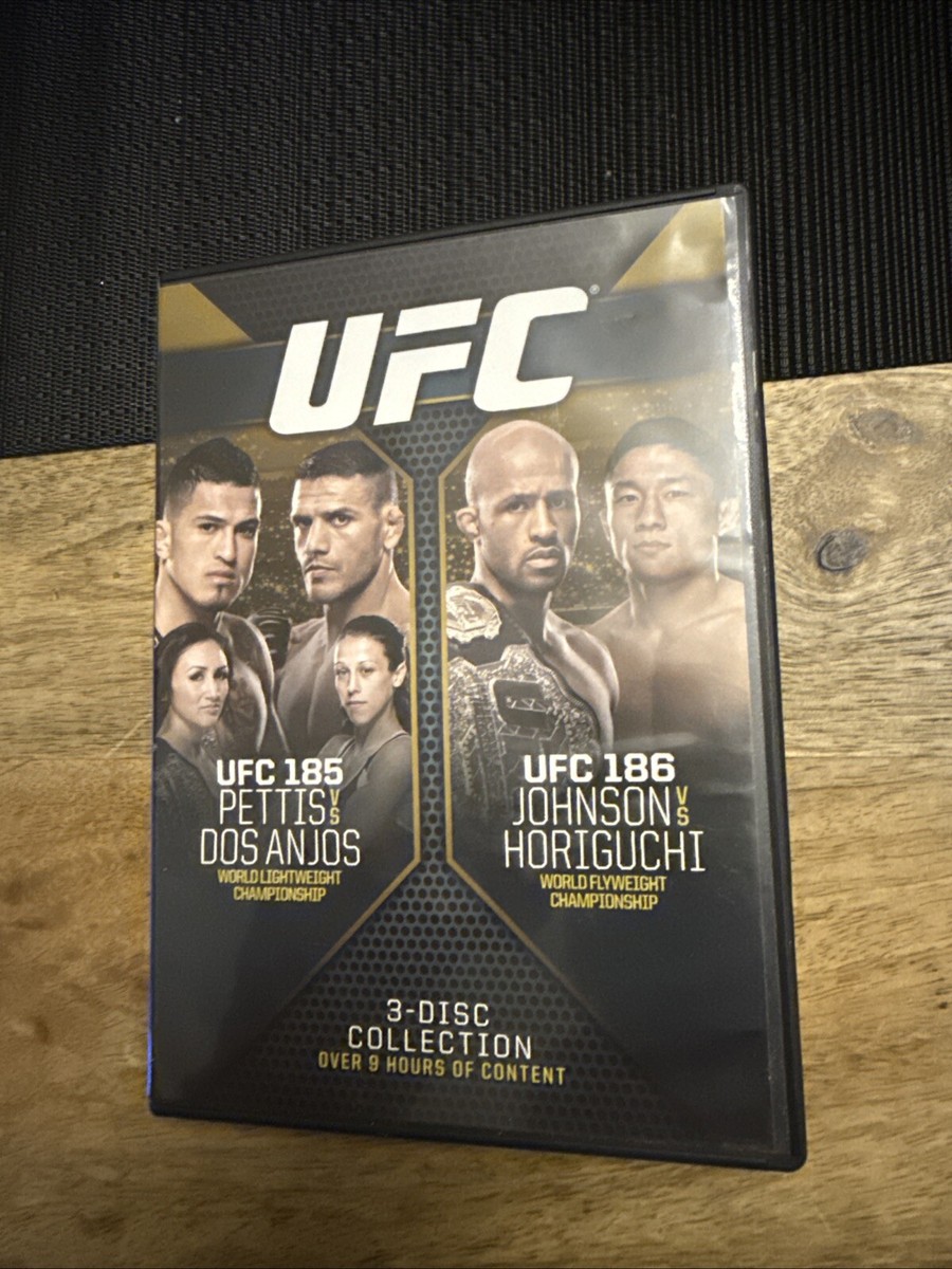UFC 185 Pettis vs. Dos Anjos/UFC 186 Johnson vs. Horiguchi DVD
