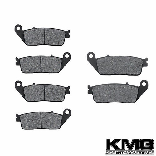 Front + Rear NAO Brake Pads For 19971999 Honda Valkyrie GL 1500 Tourer