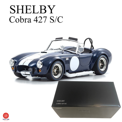 Kyosho Original 1/18 SHELBY COBRA 427 S/C Dark Blue KS08047DBL die
