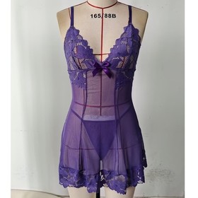 New Babydoll Lingerie+Underwear Sexy Women's Nightwear Dress Lace Sleepwear