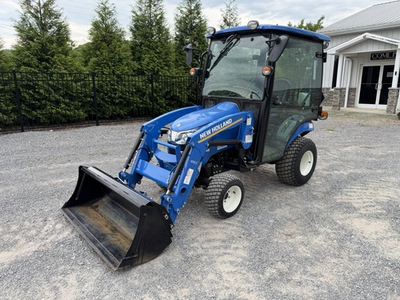 #ad UNUSED 2023 NEW HOLLAND WORKMASTER 25S ENCLOSED CAB W HEAT LOADER ONLY 9HRS $19990.00