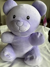 Valentine s Day Purple Gummy Bear Plush, 16", by Way To Celebrate
