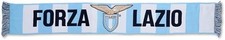 SS Lazio Sciarpa "FORZA LAZIO"  Articolo Ufficiale Jacquard 100% Acrilico