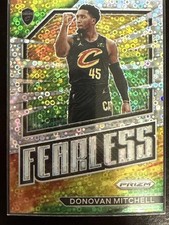Donovan Mitchell 2022-23 Panini Prizm Fearless Fast Break Prizm #4