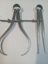 🗽 Union Tool Co. 6" OD AND STARRETT 6" ID CALIPER SET MACHINIST/TOOLMAKER USA