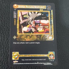 Orange Ducking Resistance 55 Alt Foil Dragon Ball Z GT DBZ CCG Score NM