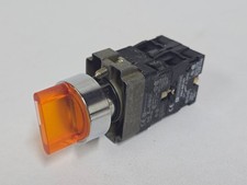 Telemecanique ZB2 22mm Orange Illuminated Pushbutton Switch ZB2-BE101