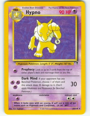 Hypno - 25/110 Legendary Collection - Pokémon TCG - 2002 | eBay