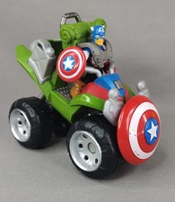 Playskool Marvel Heroes Jungle ATV & Captain America Action figure Imaginext