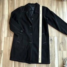 Las mejores ofertas en Denim Co Black Denim Coats Jackets Vests