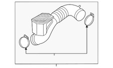 Genuine Hyundai Air Inlet Tube 28130-d3300 Genuine Hyundai Air Inlet Tube 28130-d3300