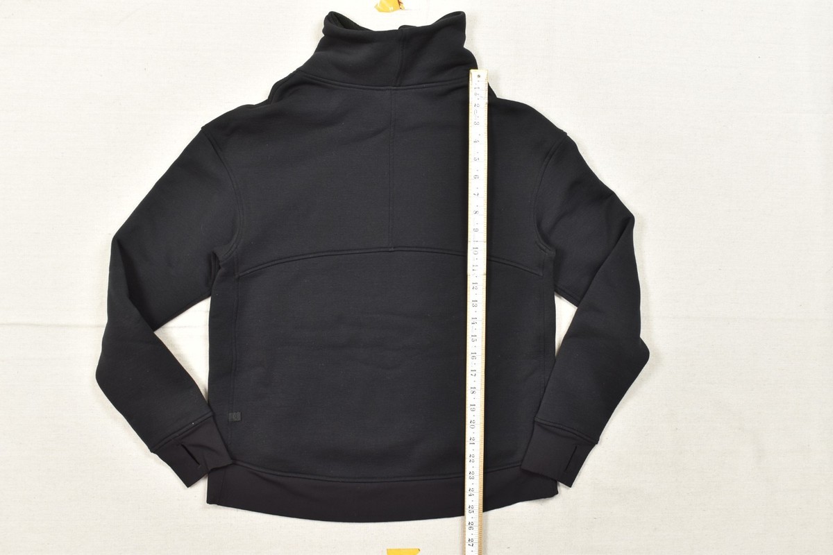 Lululemon Scuba Oversized Funnel Neck Pullover Black Size 8