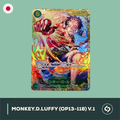Monkey.D.Luffy (OP13-118) V.1 | ONE PIECE TCG | SECRET RARE | JP | NM