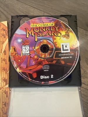 The Curse of Monkey Island PC CD-ROM Big Box Adventure Game
