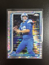 2025 Topps Chrome Football Jared Goff Pulsar SP