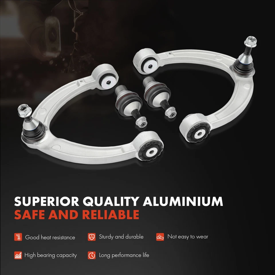 8x Kit de brazo de control delantero inferior y superior para Mercedes-Benz GLE300d GLE350 GLE550 Foto 4 de 4