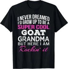 Funny Goat Grandma T-Shirt Unisex