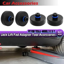 For 2016~2023 Tesla Model 3/Y/S/X Car Jack Lift Pad Adapter Tool Accessories 4X