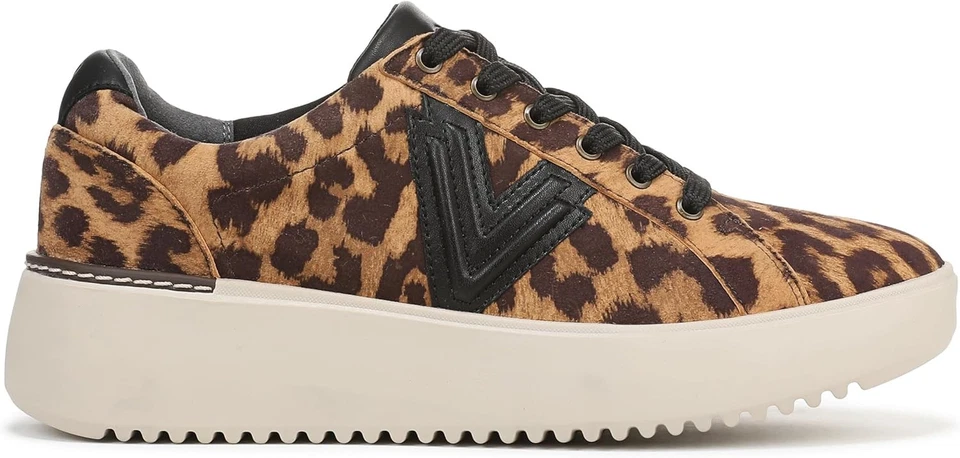 Vionic Women's Kearny Lace-Up II Leopard Platform Sneakers NW/OB 8.5M - Image 2 of 4