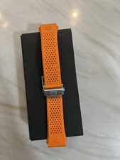 Tag Heuer Connected Orange Rubber Strap With Box BT6265