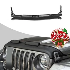 Front Leather Hood Cover Protector Bra Trim For Jeep Wrangler JL JT Gladiator18+