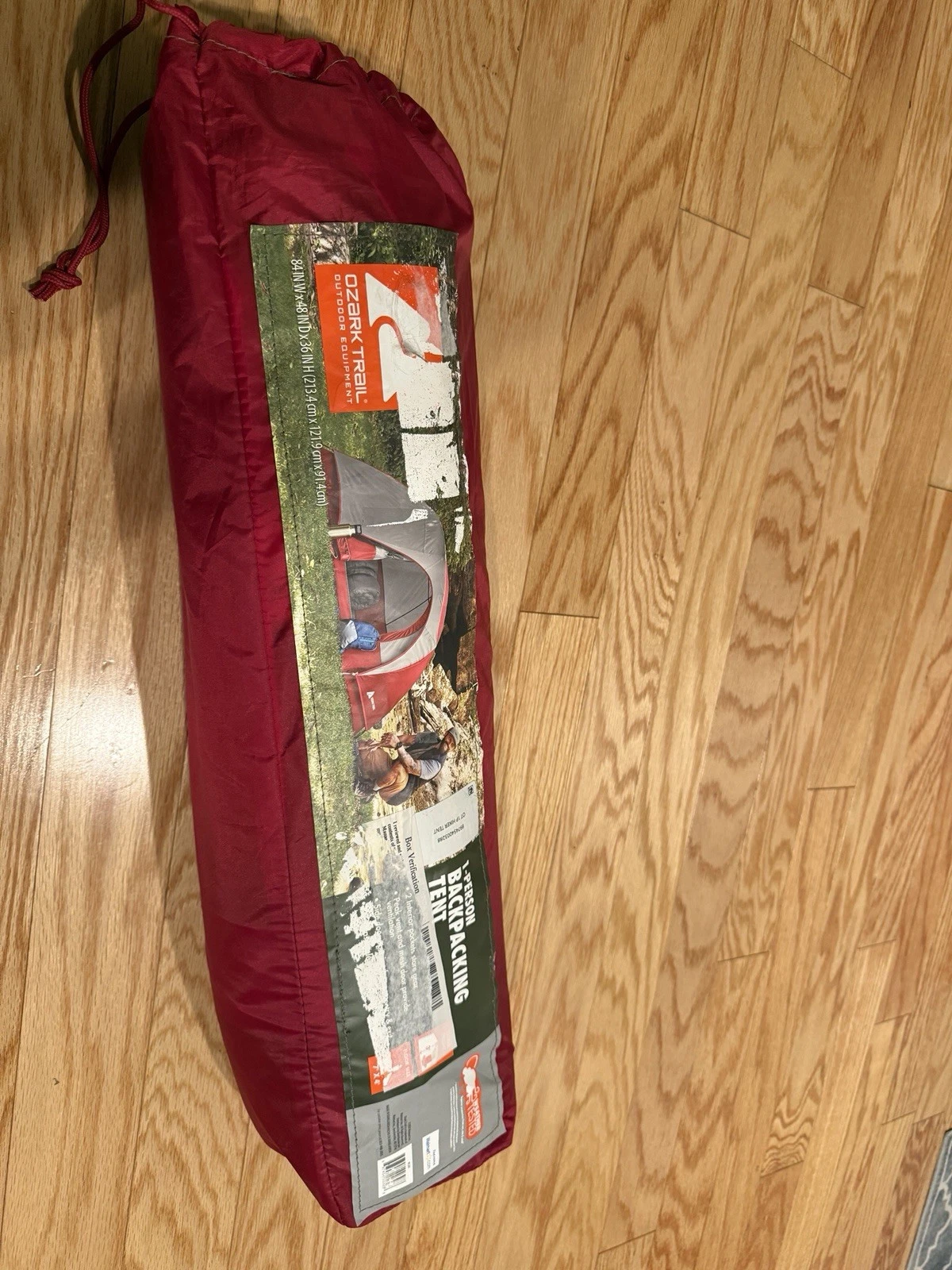 Ozark Trail 1-Person Backpacking Tent, with Large Door for Easy Entry