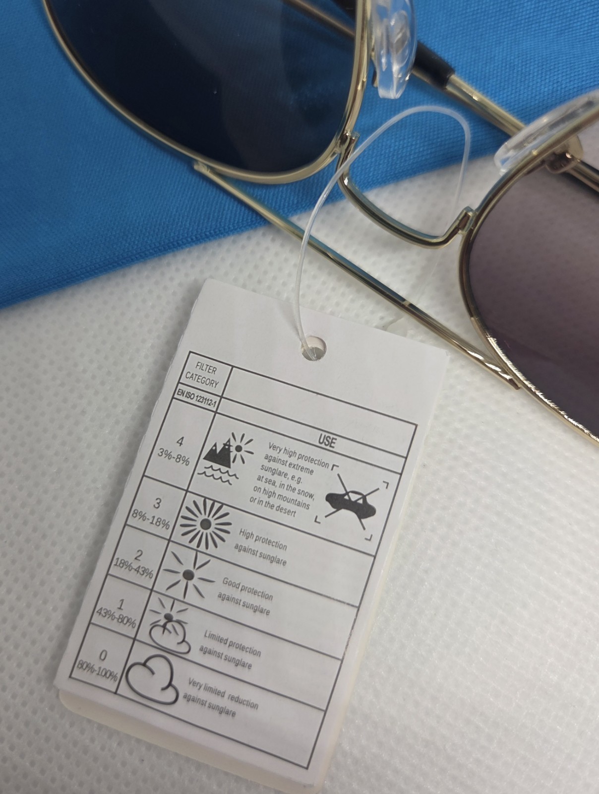 OCCHIALI DA SOLE Ray-Ban Avion Protezione Occhi Lenti Grigio TENDENZA Sfumato foto 6