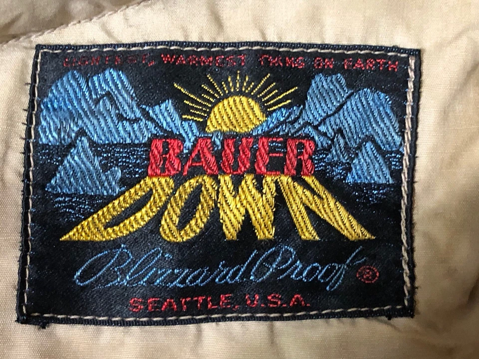 Chaqueta Eddie Bauer Vintage Años 60 Plumón de Ganso A Prueba de Ventiscas Talla Mediana Hecha en EE. UU. Foto 2 de 4