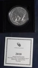 2010-P YELLOWSTONE WYOMING 5 OZ ATB .999 Silver Round COA and OGP NP2 Lot 131147