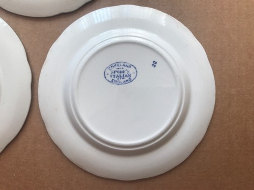 Copeland Spode Italian rare 13.5 cm appetiser plate x5 - Picture 13 of 14