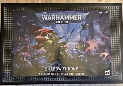 Warhammer 40k Shadow Throne Box-Set   OOP, Custodes vs Genestealer Cults, NEU