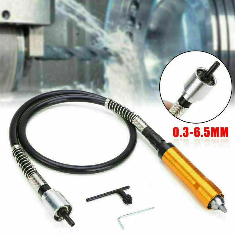 Haudang Drehschleifer Werkzeug Flexible Flex Welle Passt+ 0,3-6,5mm Handstück Für Bohrmaschine