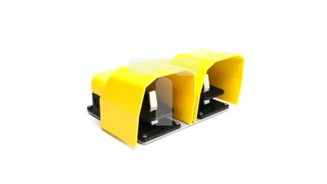 Double foot switch with metal cover 2(1NO+1NC), T0-PDKA22BB10 /T2UK