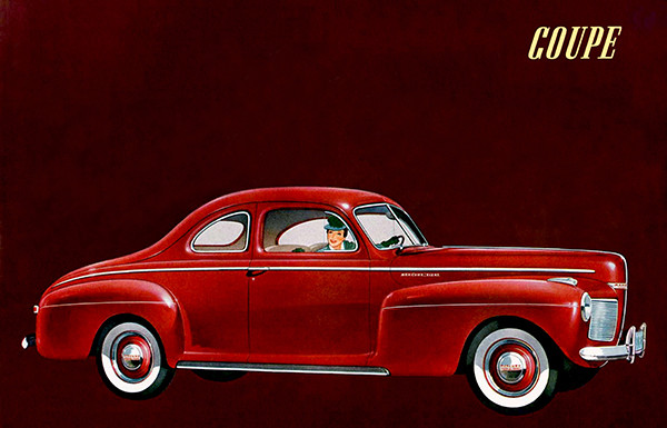 1941 Mercury Coupe - Promotional Advertising Poster | eBay