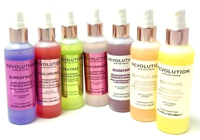MAKEUP REVOLUTION Haut Essenz Spray Spritz Nebel Tonikum feuchtigkeitsspendend energetisierend NEU